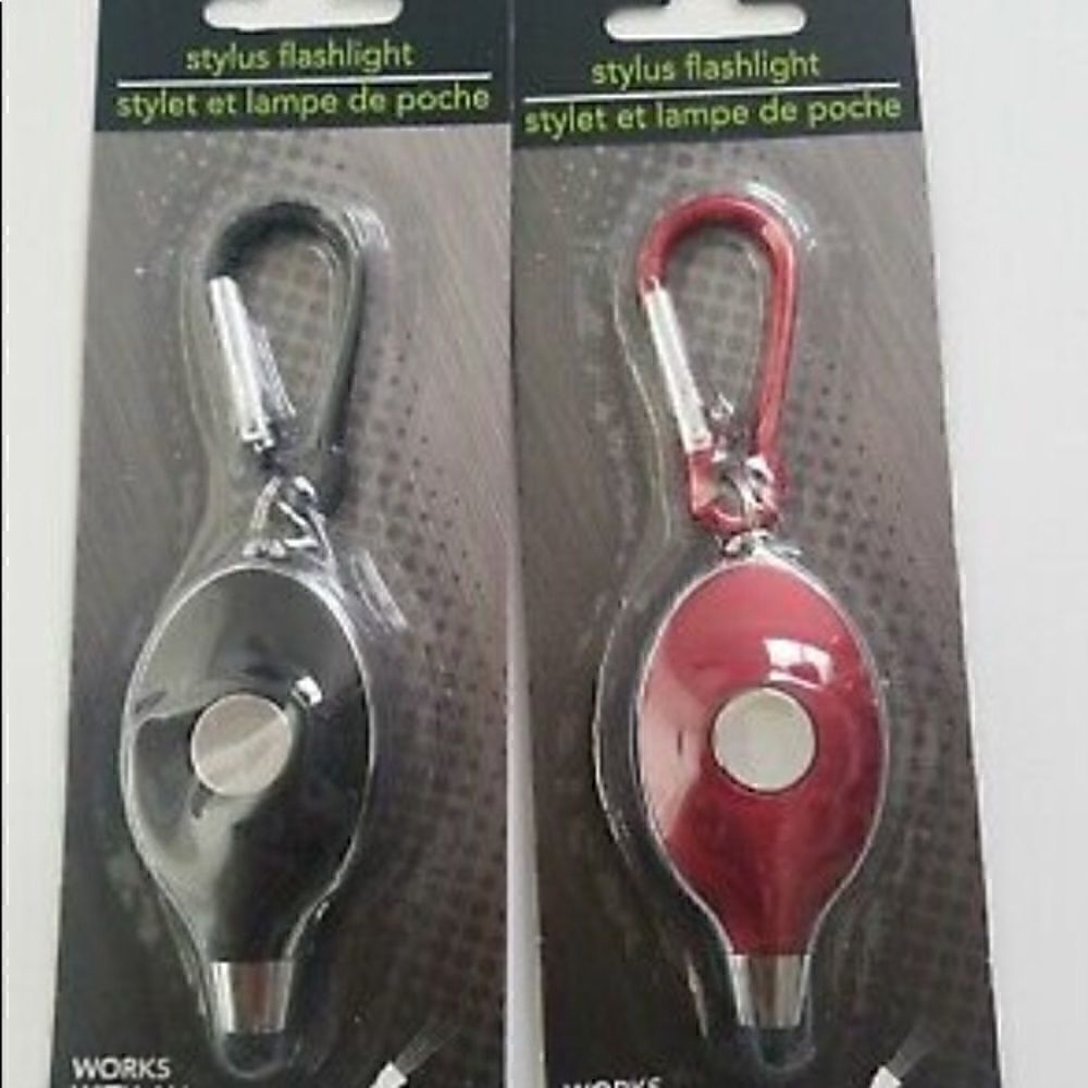 Multifunctional Stylus Flashlight 2pack  